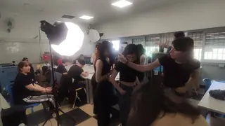 Detrás de escena de «Mi amiga sin voz»